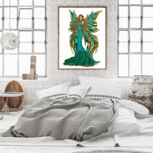 Load image into Gallery viewer, Diamond Painting - Partial Special Shaped - dress angel ladies (30*40CM)

