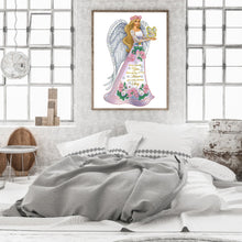 Load image into Gallery viewer, Diamond Painting - Partial Special Shaped - dress angel ladies (30*40CM)
