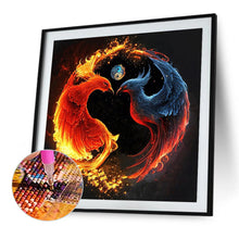 Load image into Gallery viewer, Diamond Painting - Full Round - Phoenix yin and yang diagram (30*30CM)
