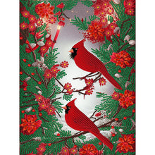 Load image into Gallery viewer, Diamond Painting - Full Round - Cardinal (30*40CM)
