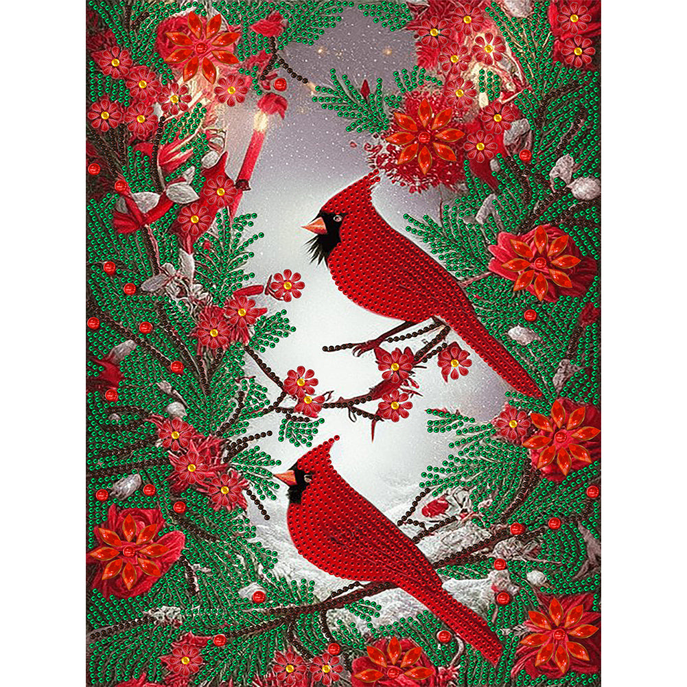 Diamond Painting - Full Round - Cardinal (30*40CM)
