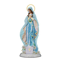 Load image into Gallery viewer, Diamond Painting - Partial Special Shaped - virgin mary (30*30CM)
