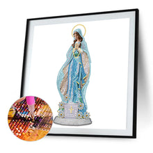 Load image into Gallery viewer, Diamond Painting - Partial Special Shaped - virgin mary (30*30CM)

