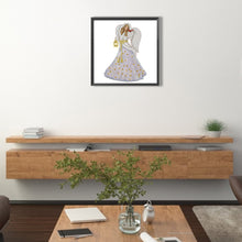 Load image into Gallery viewer, Diamond Painting - Partial Special Shaped - Angel (30*30CM)
