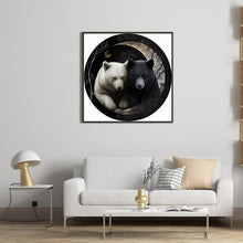 Load image into Gallery viewer, Diamond Painting - Full Round - bear yin yang diagram (30*30CM)
