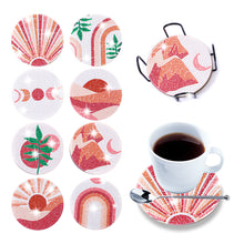 Load image into Gallery viewer, 8pcs DIY Anti Slip Coasters Stackable Creative for Tabletop Protection (AA1164)

