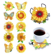 Load image into Gallery viewer, 10pcs DIY Anti Slip Coasters Stackable Creative for Tabletop Protection (AA1168)
