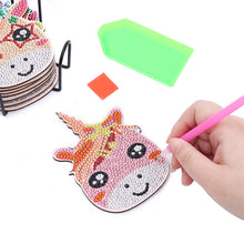 Load image into Gallery viewer, 10pcs DIY Anti Slip Coasters Stackable Creative for Tabletop Protection (AA1171)
