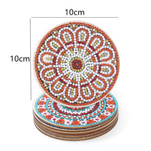 Load image into Gallery viewer, 6pcs DIY Anti Slip Coasters Stackable Creative for Tabletop Protection (AA1181)
