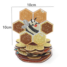 Load image into Gallery viewer, 10pcs DIY Anti Slip Coasters Stackable Creative for Tabletop Protection (AA1183)
