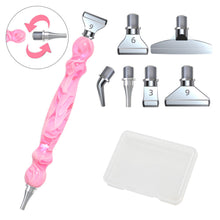 Load image into Gallery viewer, Screw Thread Diamond Painting Pen 5D Painting Tools with 6 Replacement Pen Heads
