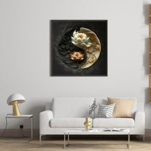 Load image into Gallery viewer, Diamond Painting - Full Round - Lotus Yin Yang Diagram (30*30CM)
