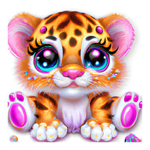 Load image into Gallery viewer, Diamond Painting - Full Round - pink cute animals (30*30CM)
