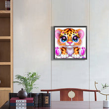 Load image into Gallery viewer, Diamond Painting - Full Round - pink cute animals (30*30CM)
