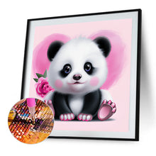 Load image into Gallery viewer, Diamond Painting - Full Round - pink cute animals (30*30CM)
