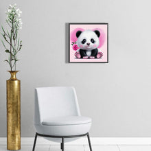 Load image into Gallery viewer, Diamond Painting - Full Round - pink cute animals (30*30CM)
