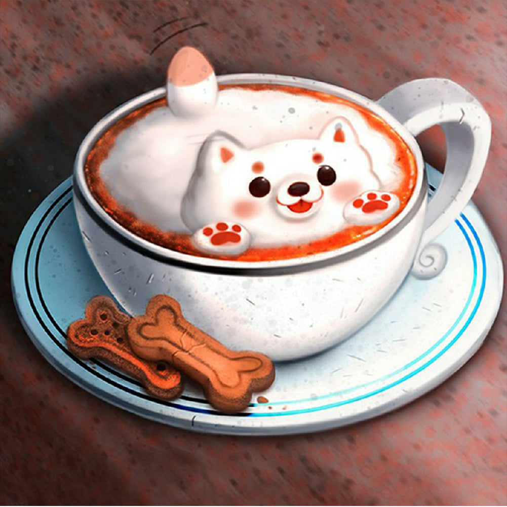 Diamond Painting - Full Square - Dessert Animals (30*30CM)