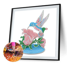 Load image into Gallery viewer, Diamond Painting - Partial Special Shaped - hummingbird (30*30CM)
