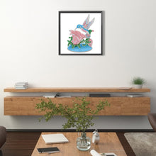 Load image into Gallery viewer, Diamond Painting - Partial Special Shaped - hummingbird (30*30CM)

