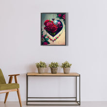 Load image into Gallery viewer, Diamond Painting - Full Round - rose love spider web (30*40CM)

