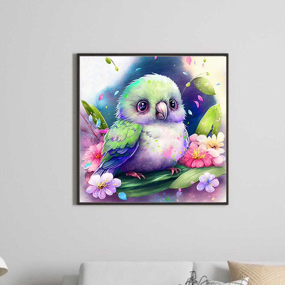 Diamond Painting - Full Round - small parrot (45*45CM)