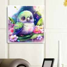 Load image into Gallery viewer, Diamond Painting - Full Round - small parrot (45*45CM)
