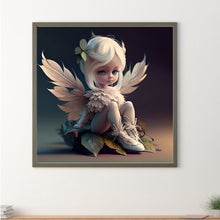 Load image into Gallery viewer, Diamond Painting - Full Round - little girl with wings (50*50CM)
