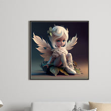 Load image into Gallery viewer, Diamond Painting - Full Round - little girl with wings (50*50CM)
