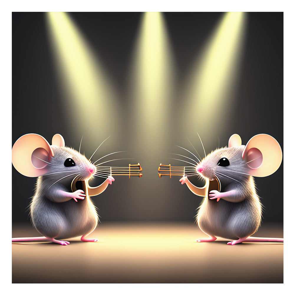 Diamond Painting - Full Round - mouse (30*30CM)