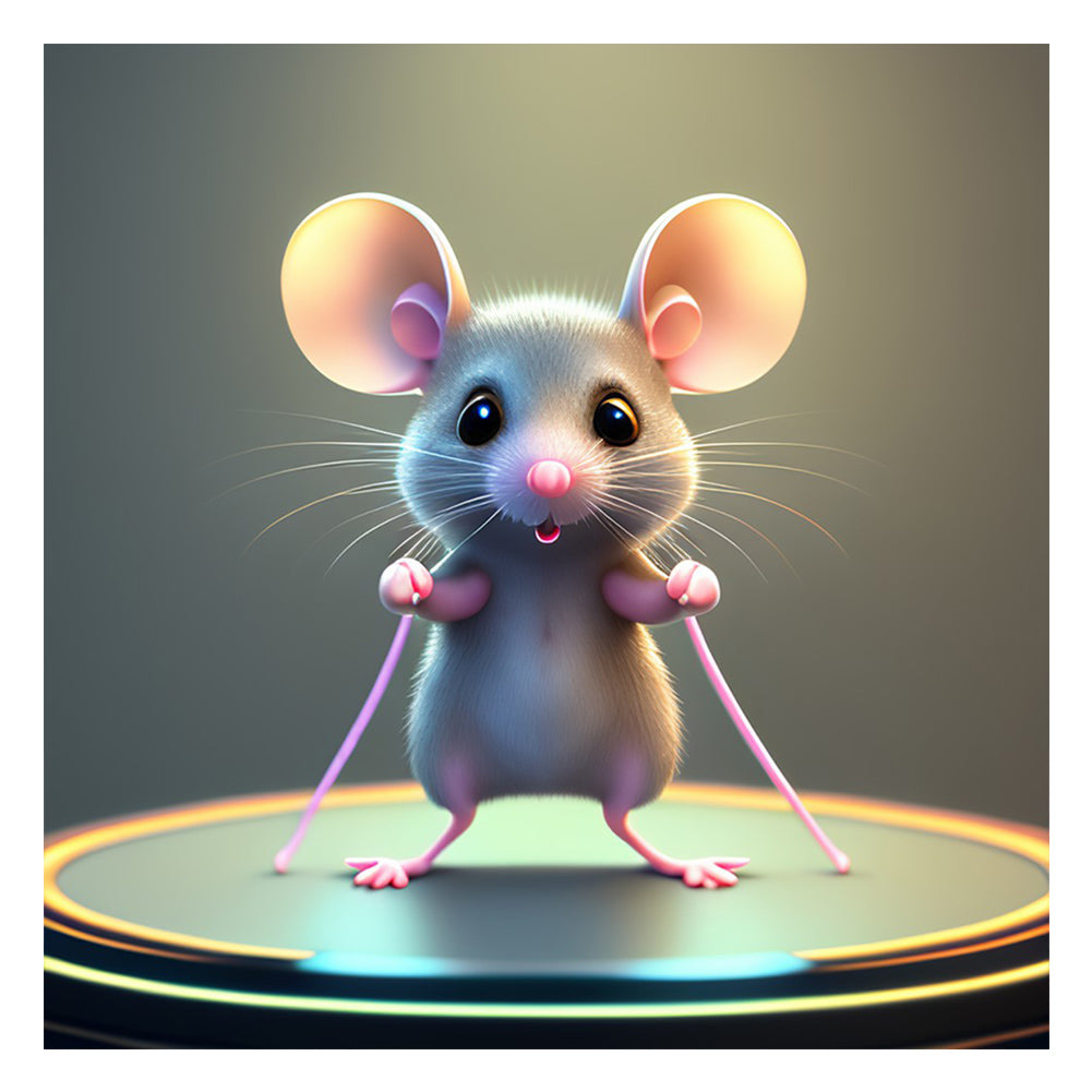 Diamond Painting - Full Round - mouse (30*30CM)