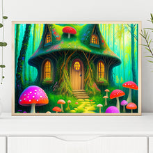 Load image into Gallery viewer, Diamond Painting - Full Round - mushroom house (40*30CM)
