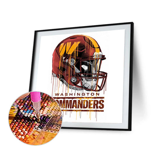 Diamond Painting - Full Round - nfl washington commanders (40*40CM)