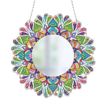 Load image into Gallery viewer, DIY Compact Mirror Paint by Number Kits Hanging Flower Home Decor (A002)
