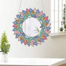 Load image into Gallery viewer, DIY Compact Mirror Paint by Number Kits Hanging Flower Home Decor (A004)
