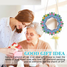 Load image into Gallery viewer, DIY Compact Mirror Paint by Number Kits Hanging Flower Home Decor (A005)
