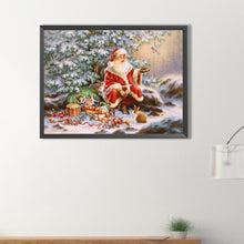 Load image into Gallery viewer, Diamond Painting - Full Round - Santa Claus (40*30CM)
