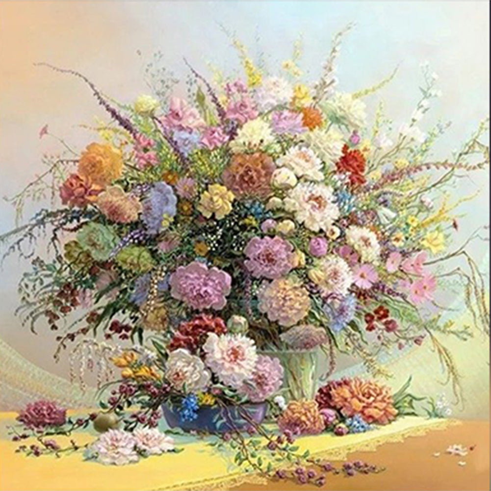 Diamond Painting - Full Round - classical vase (60*60CM)