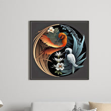 Load image into Gallery viewer, Diamond Painting - Full Round - Yin and Yang diagram of parrot (40*40CM)
