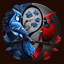 Load image into Gallery viewer, Diamond Painting - Full Round - Bird Yin Yang Diagram (50*50CM)
