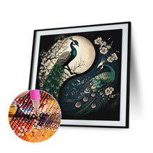 Load image into Gallery viewer, Diamond Painting - Full Square - Peacock Yin Yang Diagram (30*30CM)

