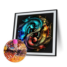 Load image into Gallery viewer, Diamond Painting - Full Square - Pisces yin and yang chart (30*30CM)
