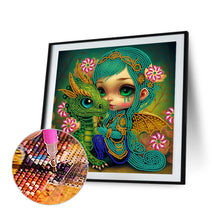 Load image into Gallery viewer, Diamond Painting - Partial Special Shaped - elf girl (30*30CM)
