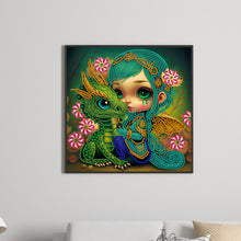 Load image into Gallery viewer, Diamond Painting - Partial Special Shaped - elf girl (30*30CM)
