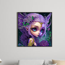 Load image into Gallery viewer, Diamond Painting - Partial Special Shaped - elf girl (30*30CM)
