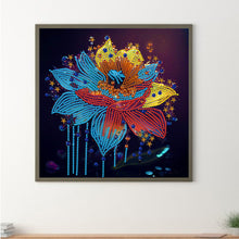 Load image into Gallery viewer, Diamond Painting - Partial Special Shaped - crystal flower (30*30CM)

