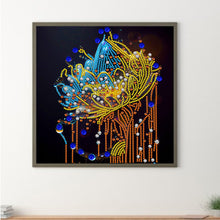 Load image into Gallery viewer, Diamond Painting - Partial Special Shaped - crystal flower (30*30CM)
