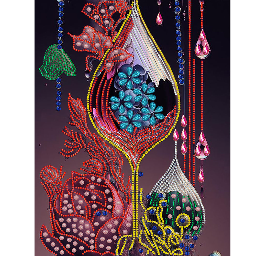 Diamond Painting - Partial Special Shaped - crystal charm (30*40CM)