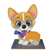 Load image into Gallery viewer, DIY Crystal Diamond Ornament Art Crafts Wooden Point Drilling Ornament Kids Gift
