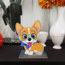 Load image into Gallery viewer, DIY Crystal Diamond Ornament Art Crafts Wooden Point Drilling Ornament Kids Gift
