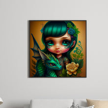 Load image into Gallery viewer, Diamond Painting - Full Round - elf girl (60*60CM)
